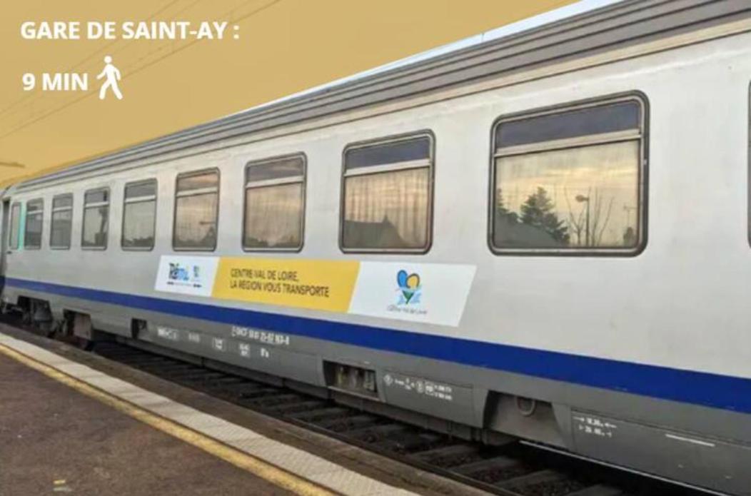شقة Charme De Loire A St Ay *T2* Saint-Ay المظهر الخارجي الصورة